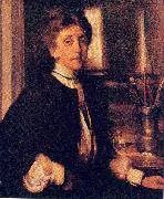 Prellwitz, Edith Mitchell Self-Portrait oil painting